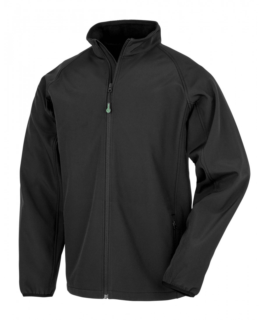 Veste softshell personnalisée homme recyclée