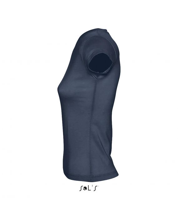 TEE-SHIRT FEMME COL V MOON