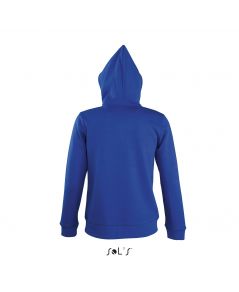 VESTE ZIPPÉE FEMME BICOLORE À CAPUCHE DOUBLÉE CONTRASTÉE SOUL WOMEN