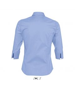 CHEMISE FEMME STRETCH MANCHES 3/4 EFFECT